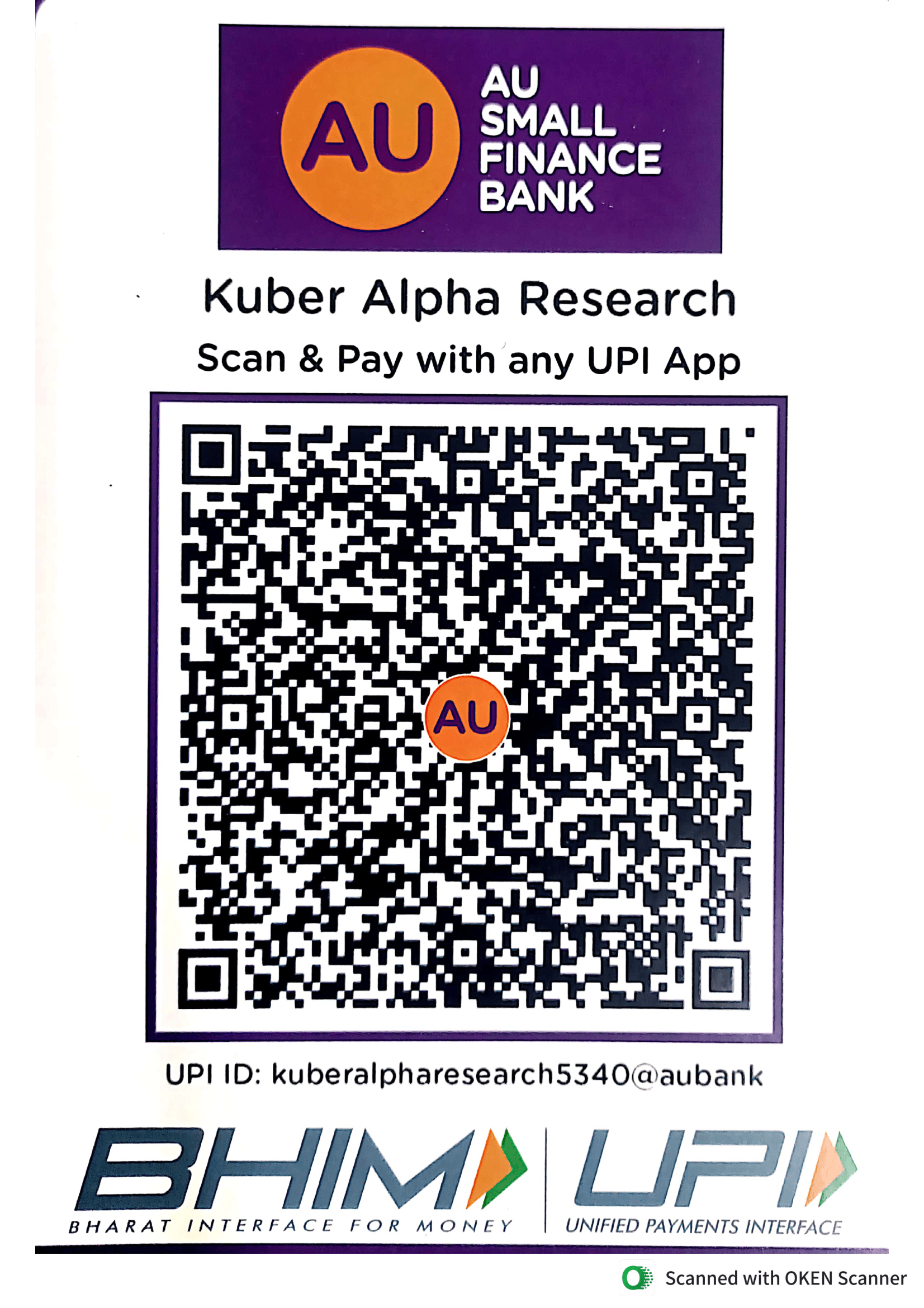 Payment QR Code